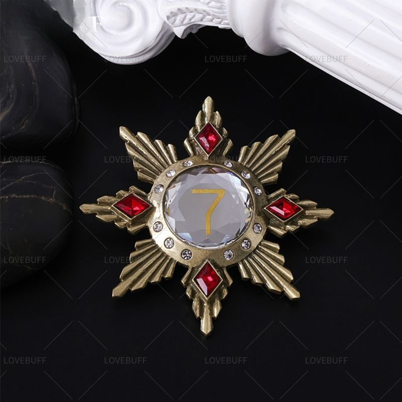 Golden Star Shaped Number 7 Br - đánh giá và giá Collectible Vintage Brooches