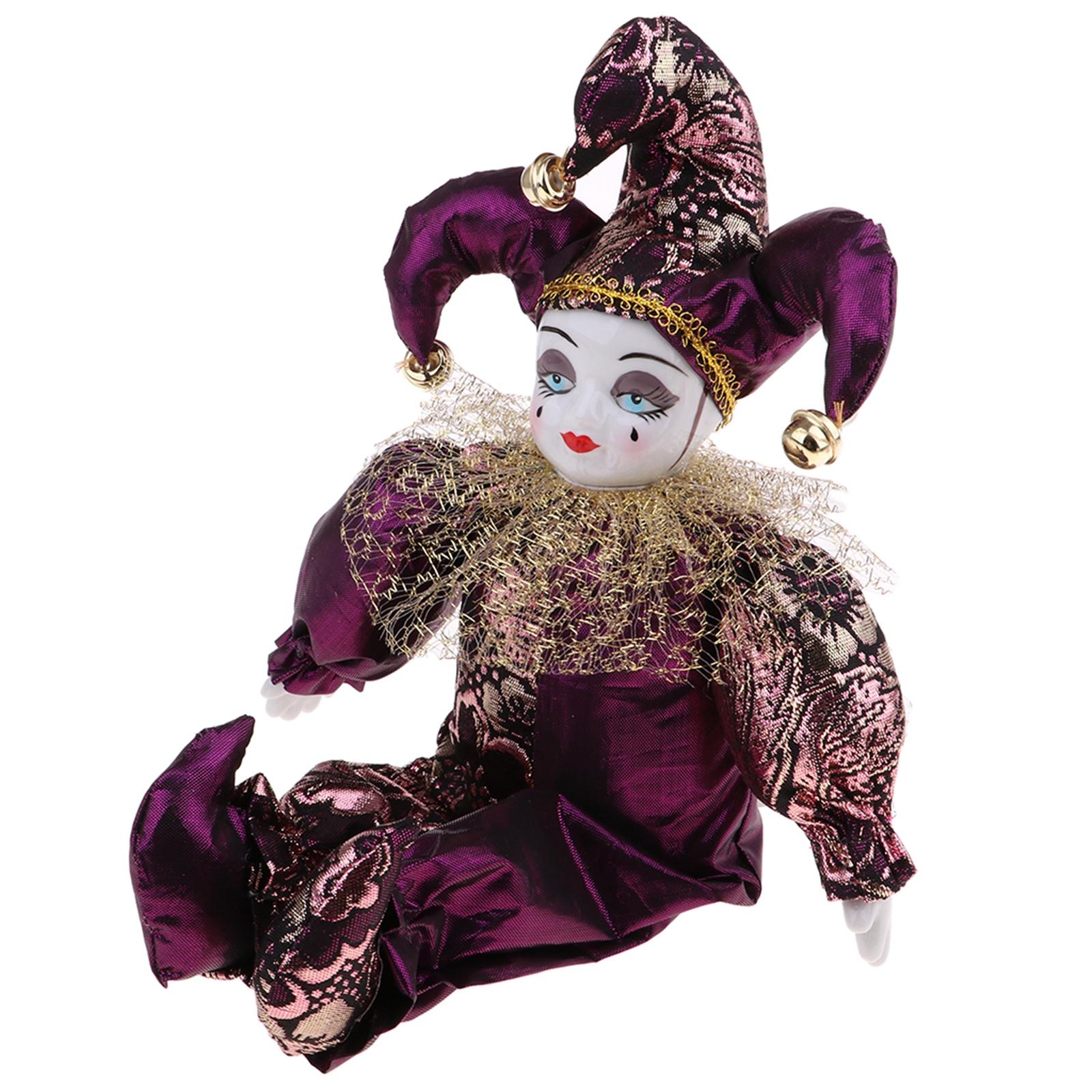 Italian Style Porcelain Dolls  - đánh giá và giá Vintage Collectible Clowns
