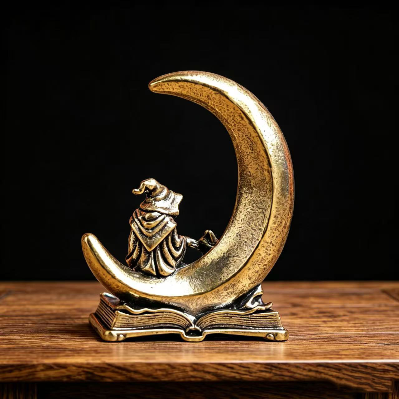 Brass Moon Witch Decoration St - đánh giá và giá Vintage Collectible Figurines