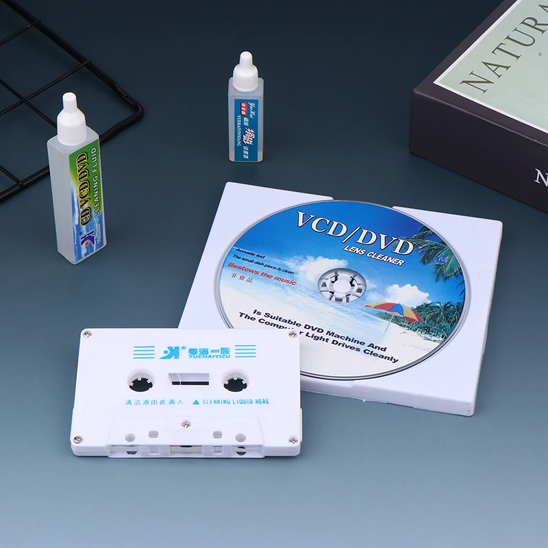 CD VCD DVD Player Lens Cleaner - đánh giá và giá Cassette Tape Head