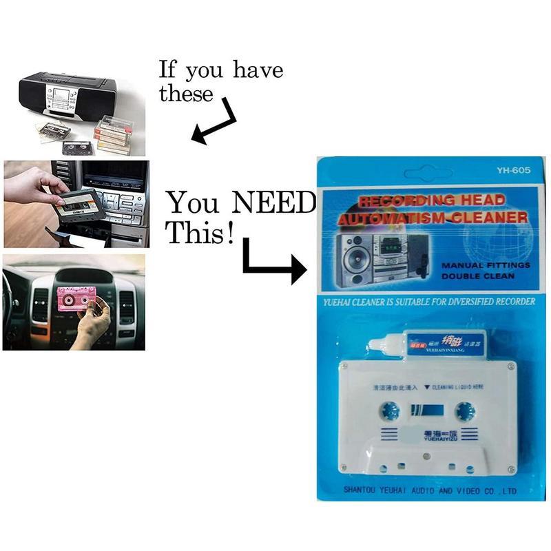 Cassette Tape Head Cleaner Dem - đánh giá và giá Cassette Tape Head