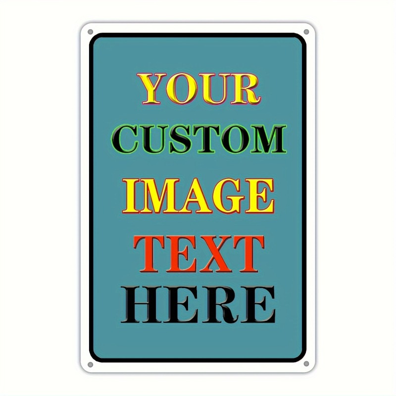Custom Photo Rectangular Iron  - đánh giá và giá Vintage Collectible Signs