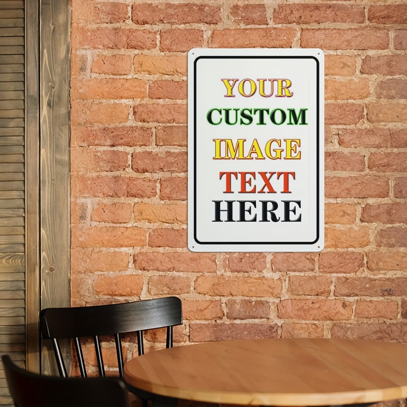 Custom Photo Rectangular Iron  - đánh giá và giá Vintage Collectible Signs