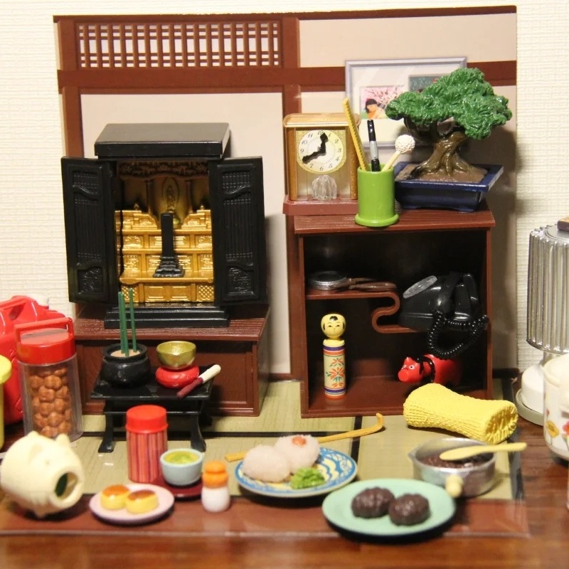 Re-Ment Vintage 80s Grandparen - đánh giá và giá Vintage Collection Playset