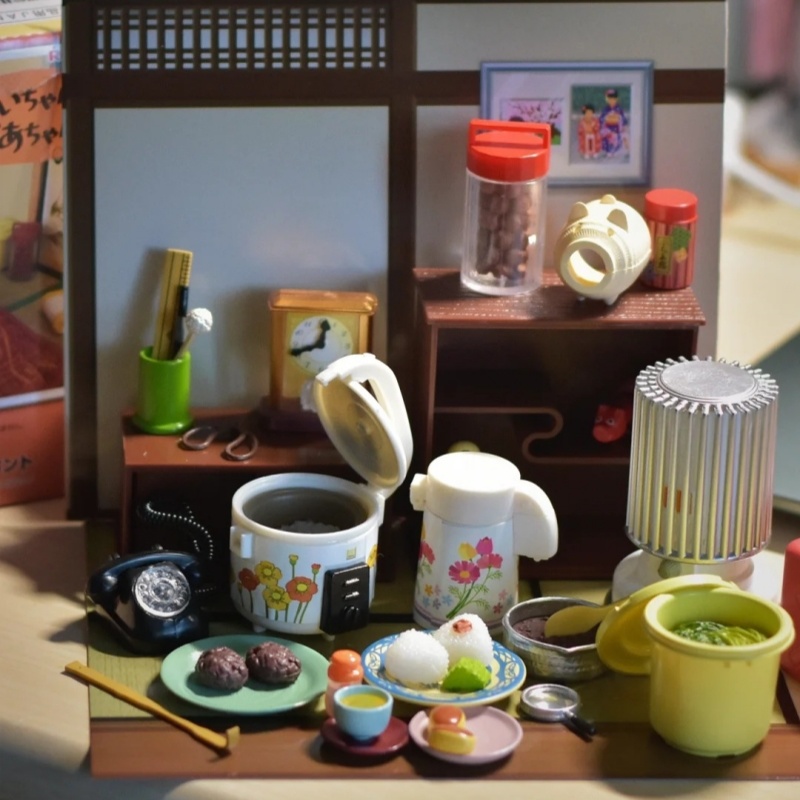 Re-Ment Vintage 80s Grandparen - đánh giá và giá Vintage Collection Playset