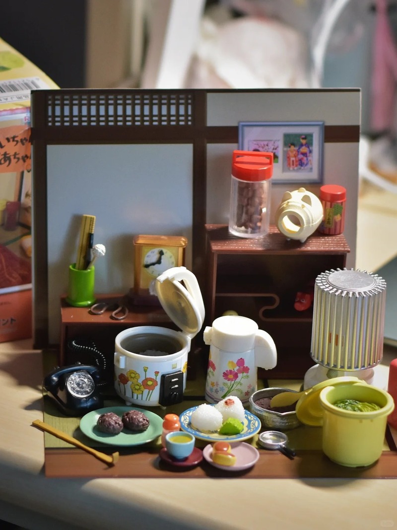 Re-Ment Vintage 80s Grandparen - đánh giá và giá Vintage Collection Playset