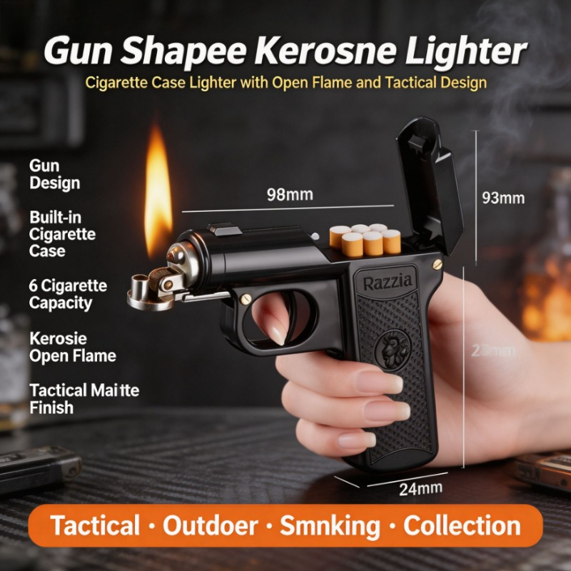 Vintage Pistol Shaped Lighter  - đánh giá và giá Vintage Collectible Guns