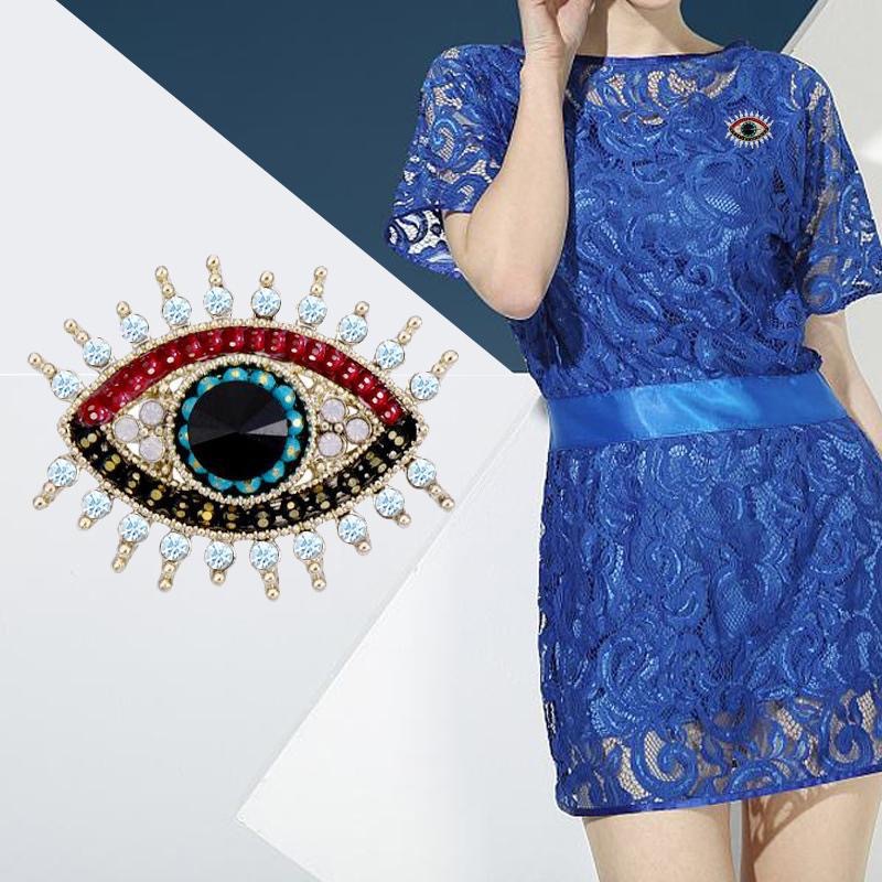 New Evil Eye Badges Cosplay An - đánh giá và giá Collectible Vintage Brooches
