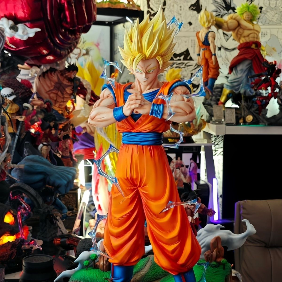 Dragon Ball Super Saiyan 2 Gok - đánh giá và giá Vintage Collectible Figurines