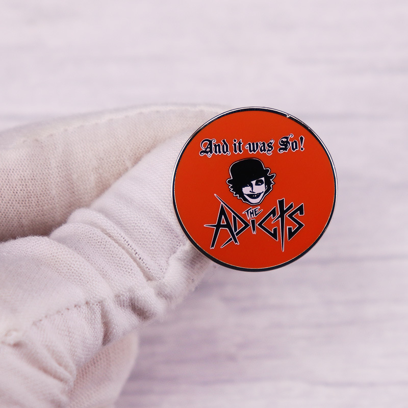 The- Adicts Enamel Pin Vintage - đánh giá và giá Collectible Vintage Brooches
