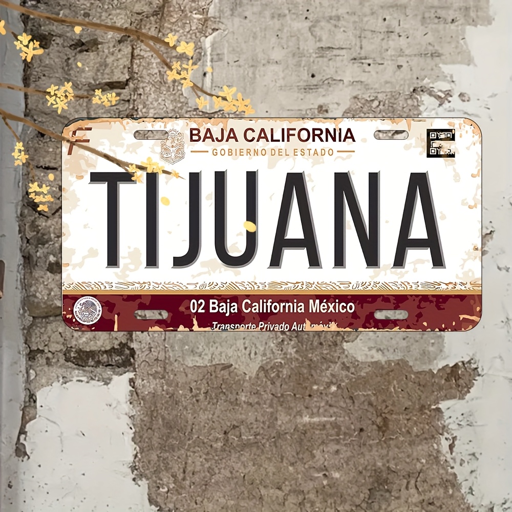 Vintage Mexican License Plate  - đánh giá và giá Vintage Collectible Signs