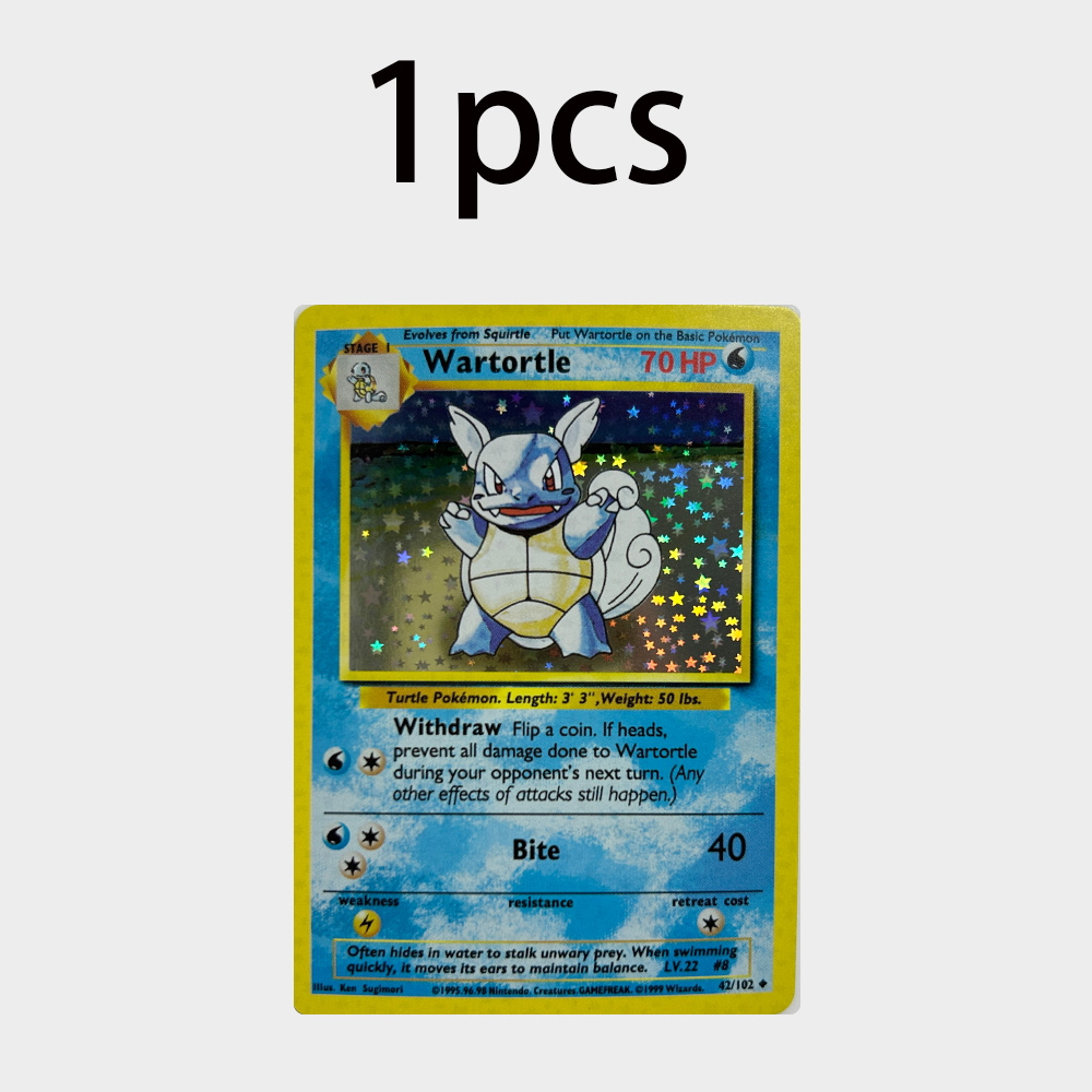 DIY PTCG Anime Wartortle Vinta - đánh giá và giá Vintage Pokemon Collectible