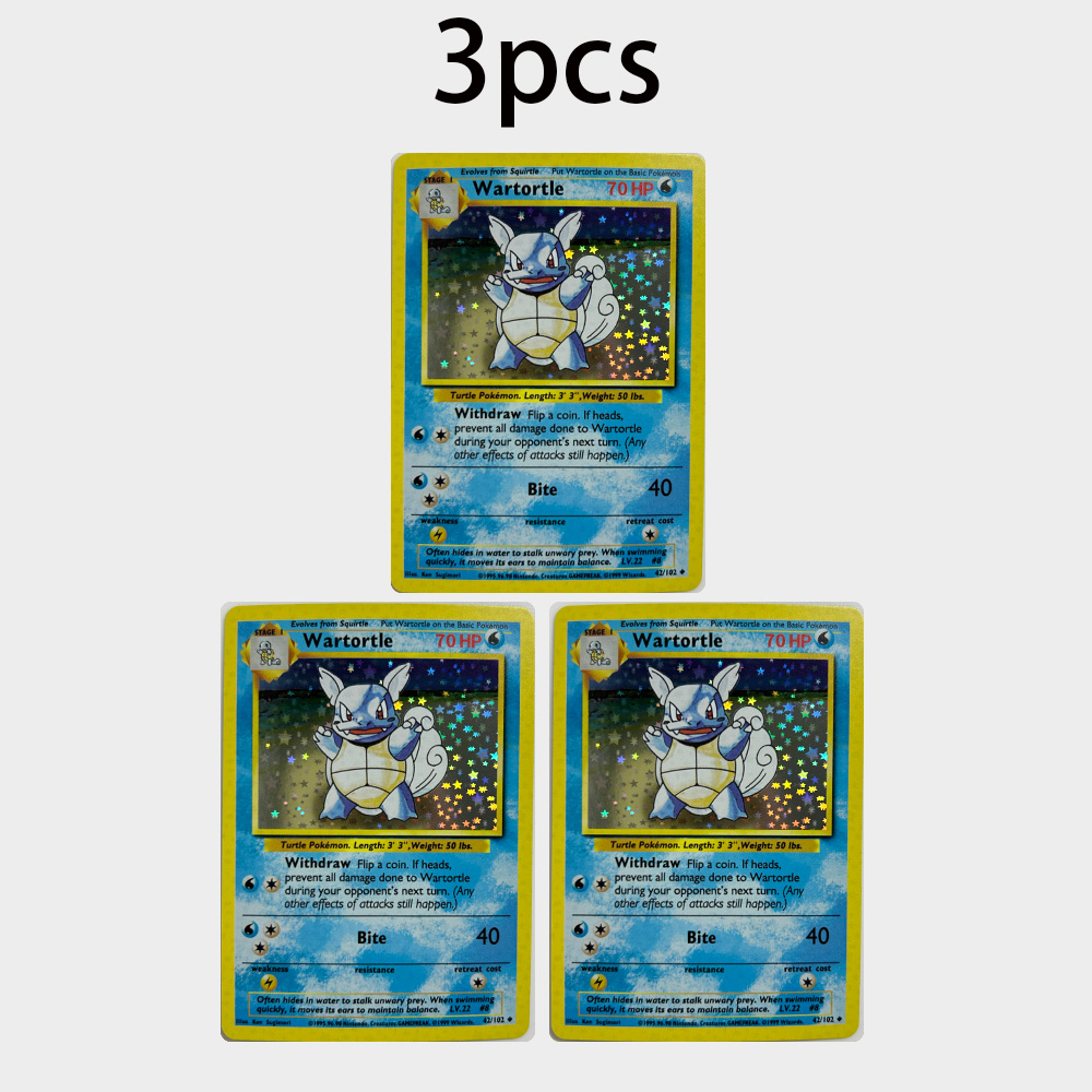DIY PTCG Anime Wartortle Vinta - đánh giá và giá Vintage Pokemon Collectible