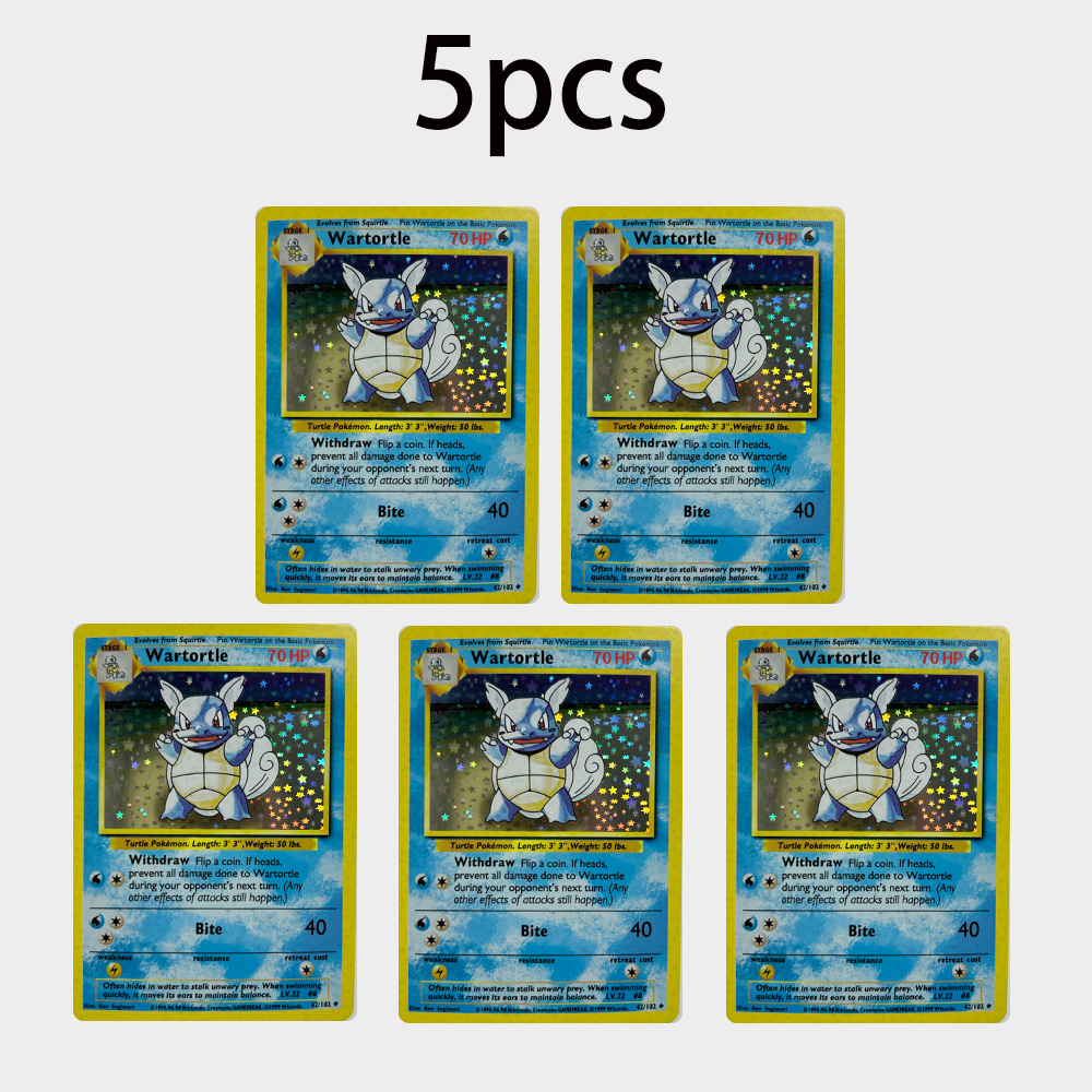 DIY PTCG Anime Wartortle Vinta - đánh giá và giá Vintage Pokemon Collectible